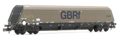 377-577C HYA Bogie Hopper Wagon GBRf Silver 'Coal' No.371068