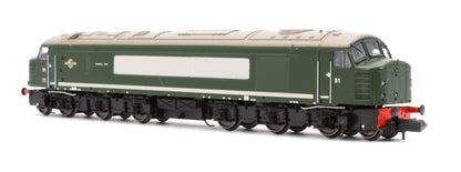 Class 44 D1 "Scafell Pike" Plain BR Green Diesel Locomotive (DCC Sound)
