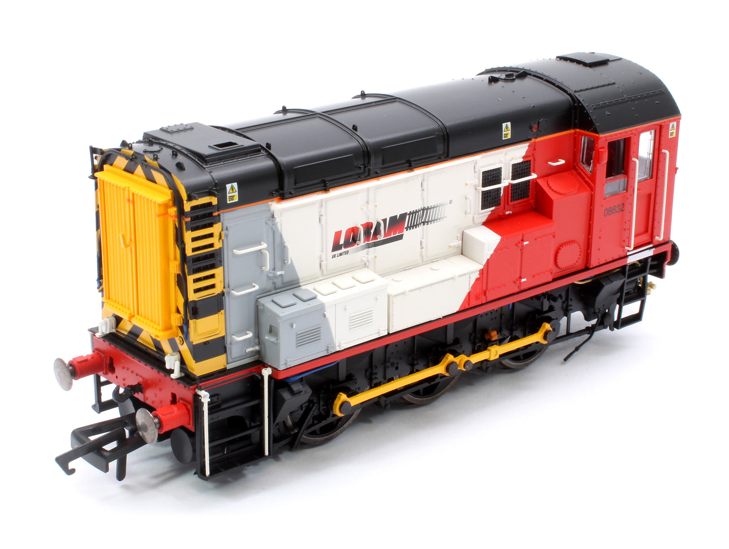 Class 08 0-6-0 08632 Loram Rail Operations UK Diesel Shunter