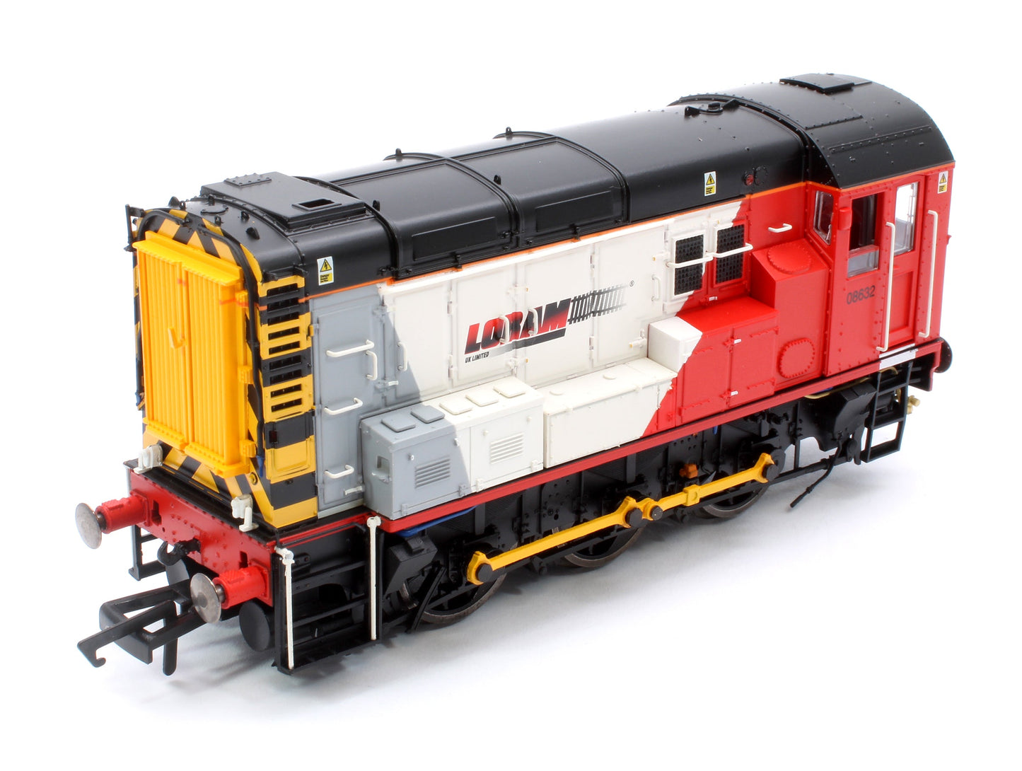 Pre-Owned Class 08 0-6-0 08632 Loram Rail Operations UK Diesel Shunter