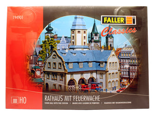 Pre-Owned Town Hall With Fire Station Kit (Still Sealed)