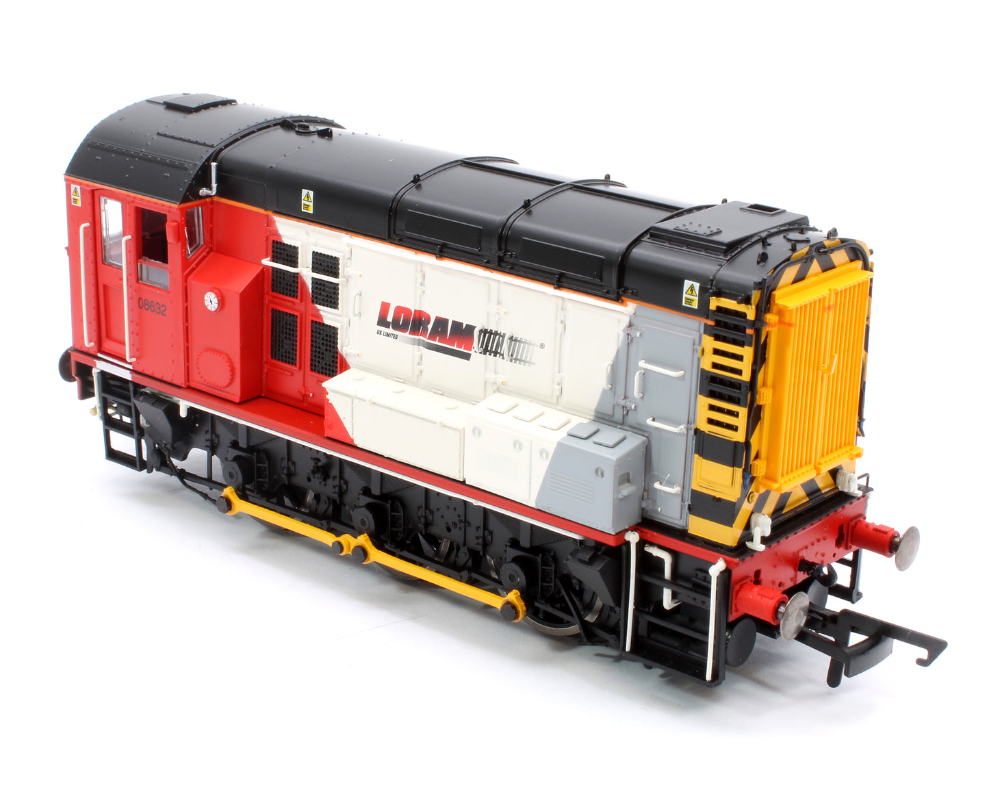 Class 08 0-6-0 08632 Loram Rail Operations UK Diesel Shunter