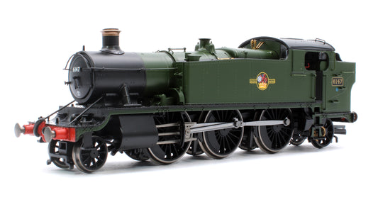 61XX Class 'Large Prairie' 2-6-2T 6147 BR Green Late Crest Steam Locomotive