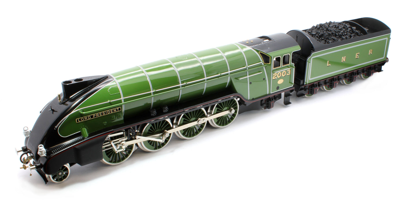 E/36-B1-LP P2 Class Streamlined "Lord President" 2-8-2 LNER Lined Apple Green No. 2003 Steam Locomotive
