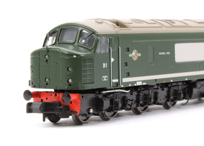 Class 44 D1 "Scafell Pike" Plain BR Green Diesel Locomotive (DCC Sound)