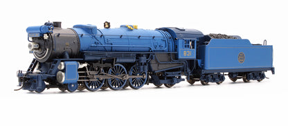 Pre-Owned Heavy Pacific Steam Locomotive CNJ - Road #831 - DCC Sound