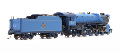 Pre-Owned Heavy Pacific Steam Locomotive CNJ - Road #831 - DCC Sound