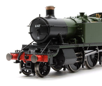 61XX Class 'Large Prairie' 2-6-2T 6147 BR Green Late Crest Steam Locomotive