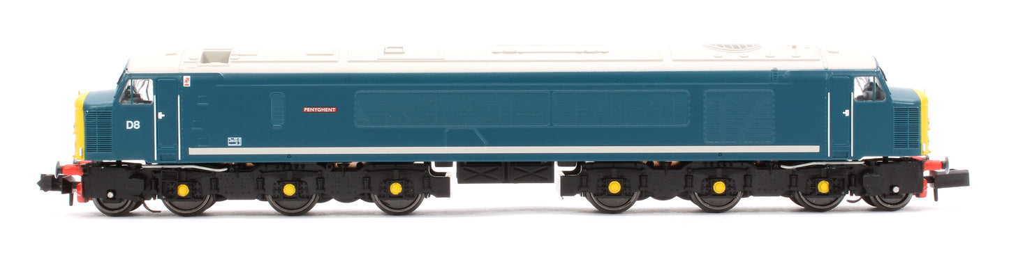 Class 44 44008/D8 "Penyghent" BR Blue With Bodyside Stripe Diesel Locomotive (DCC Sound)