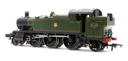 51XX Class 'Large Prairie', 2-6-2T 5189 BR Green Early Emblem Steam Locomotive