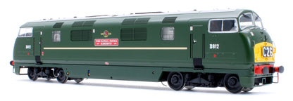 Class 42 'Warship' V1 BR Green SYP 'The Royal Naval Reserve 1859-1959' No.D812 Diesel Locomotive