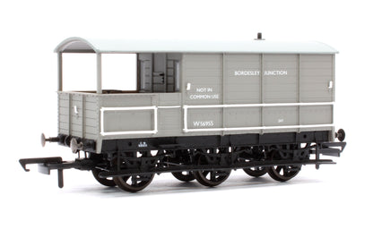 Pre-Owned OR76TOA003 Toad Brake Van - BR 6 Wheel Plated Bordesley Junction 'W56955'