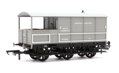 Toad Brake Van - BR 6 Wheel Plated Bordesley Junction W56955