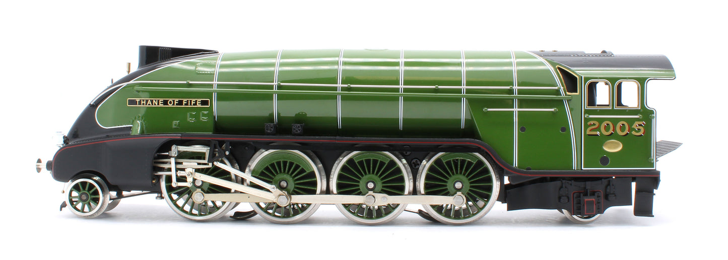 E/36-B1-TF P2 Class Streamlined "Thane of Fife" 2-8-2 LNER Lined Apple Green No. 2005 Steam Locomotive