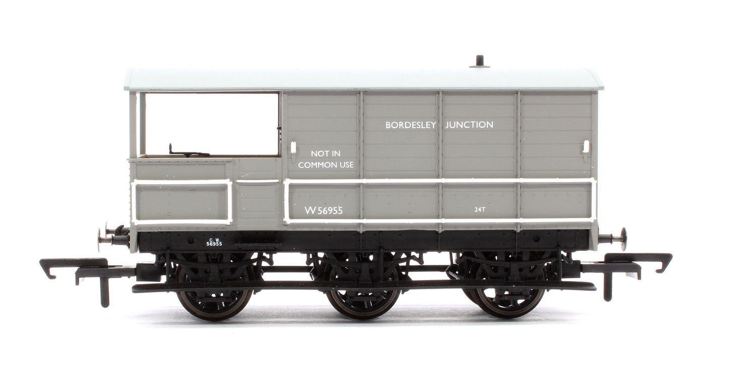 Pre-Owned OR76TOA003 Toad Brake Van - BR 6 Wheel Plated Bordesley Junction 'W56955'