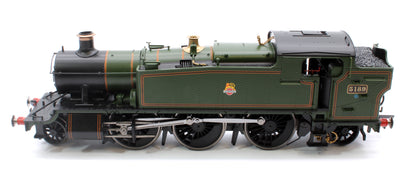 51XX Class 'Large Prairie', 2-6-2T 5189 BR Green Early Emblem Steam Locomotive