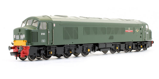 Pre-Owned Class 46 D163 'Leicestershire & Derbyshire Yeomanry' BR Green Diesel Locomotive - DCC Fitted