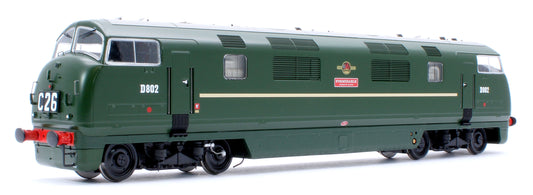 Class 42 'Warship' V1 BR Green 'Formidable' No.D802 Diesel Locomotive - DCC Sound