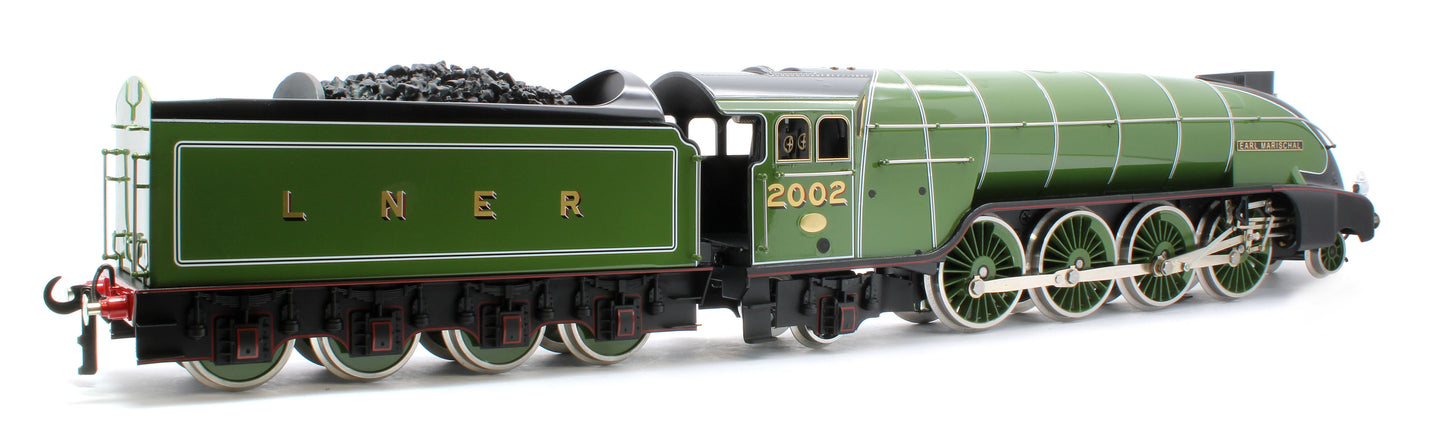 E/36-B1-EM P2 Class Streamlined "Earl Marischal" 2-8-2 LNER Lined Apple Green No. 2002 Steam Locomotive