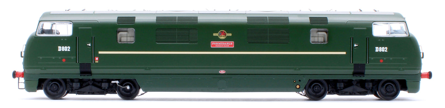 Class 42 'Warship' V1 BR Green 'Formidable' No.D802 Diesel Locomotive