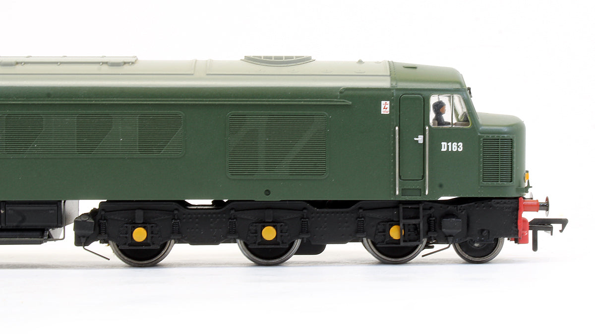 Pre-Owned Class 46 D163 'Leicestershire & Derbyshire Yeomanry' BR Green Diesel Locomotive - DCC Fitted