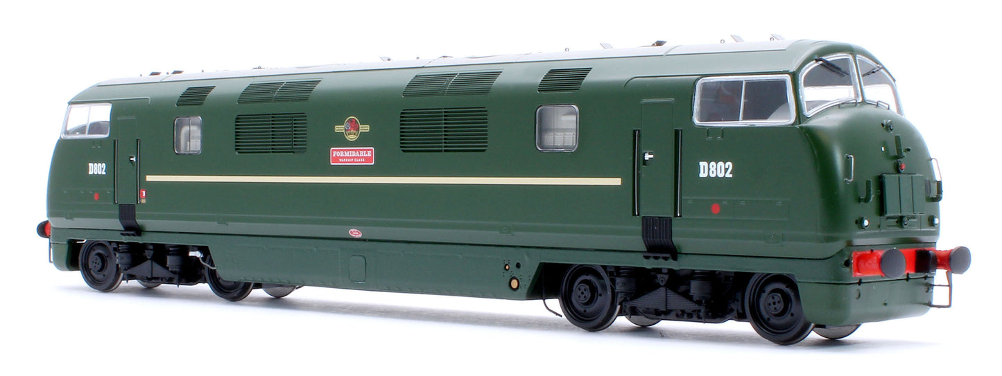 Class 42 'Warship' V1 BR Green 'Formidable' No.D802 Diesel Locomotive