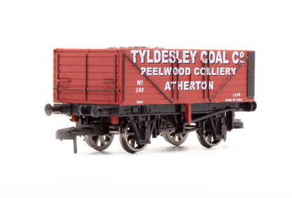 Pre-Owned 'Tyldesley Coal Co' 7 Plank Wagon No.598 - Limited Edition