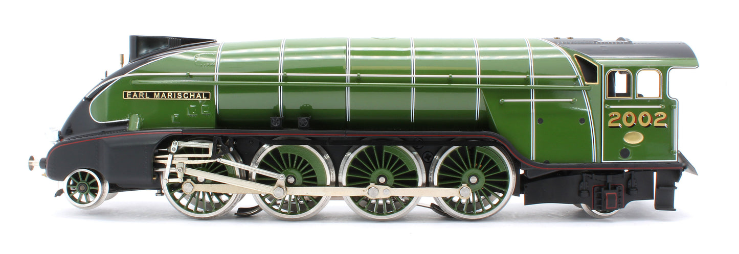 E/36-B1-EM P2 Class Streamlined "Earl Marischal" 2-8-2 LNER Lined Apple Green No. 2002 Steam Locomotive