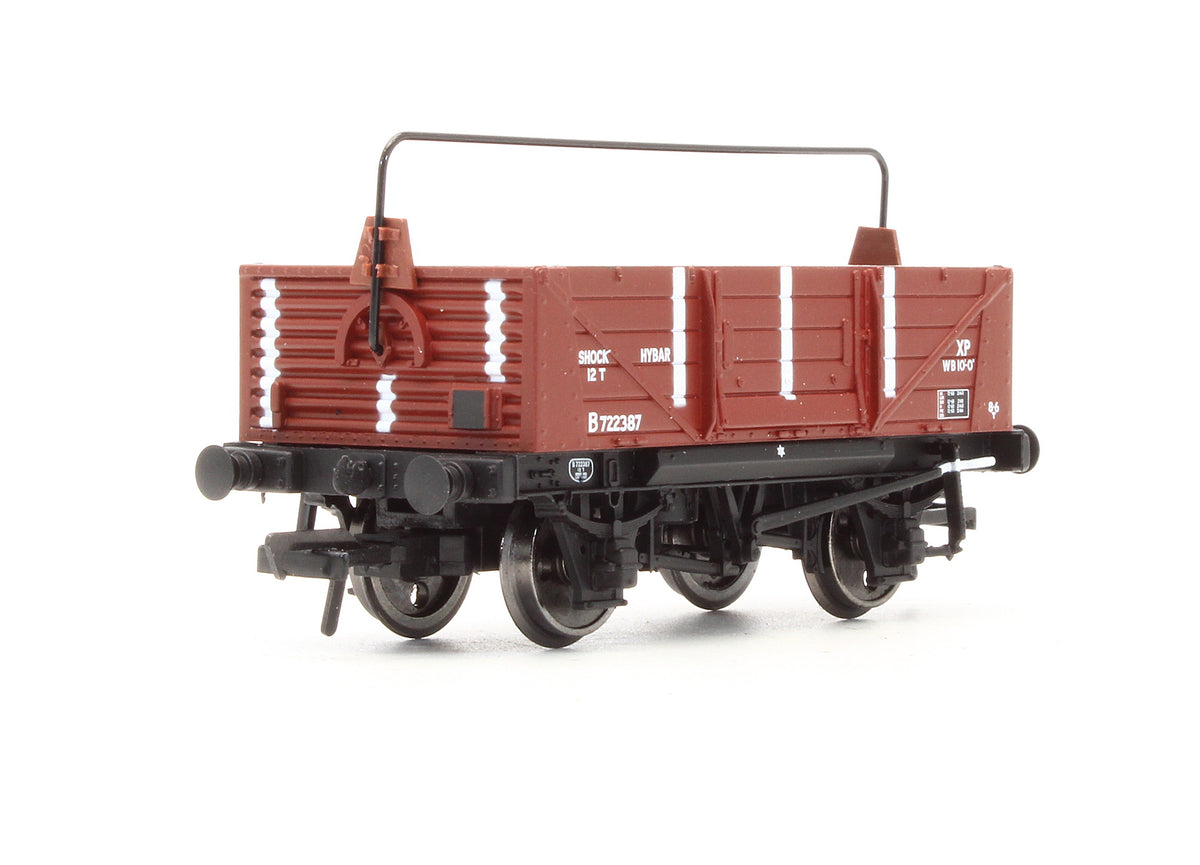 Pre-Owned Shock Absorbing Open Wagon BR Bauxite - Late - 'B722387'
