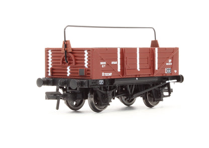Pre-Owned Shock Absorbing Open Wagon BR Bauxite - Late - 'B722387'