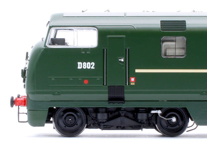 Class 42 'Warship' V1 BR Green 'Formidable' No.D802 Diesel Locomotive - DCC Sound