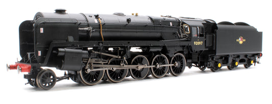 Class 9F 2-10-0 92097 BR Black Late Crest (with Westinghouse Pumps) Steam Locomotive