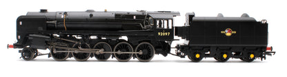 Class 9F 2-10-0 92097 BR Black Late Crest (with Westinghouse Pumps) Steam Locomotive