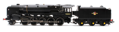 Pre-Owned Class 9F 2-10-0 92097 BR Black Late Crest (with Westinghouse Pumps) Steam Locomotive