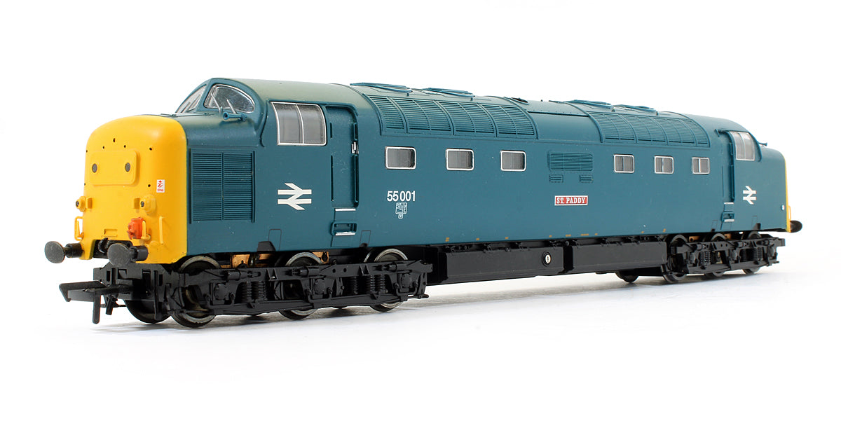 Pre-Owned Class 55 Deltic 55001 'ST. Paddy' BR Blue Diesel Locomotive (DCC Sound Fitted)