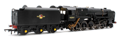 Class 9F 2-10-0 92097 BR Black Late Crest (with Westinghouse Pumps) Steam Locomotive
