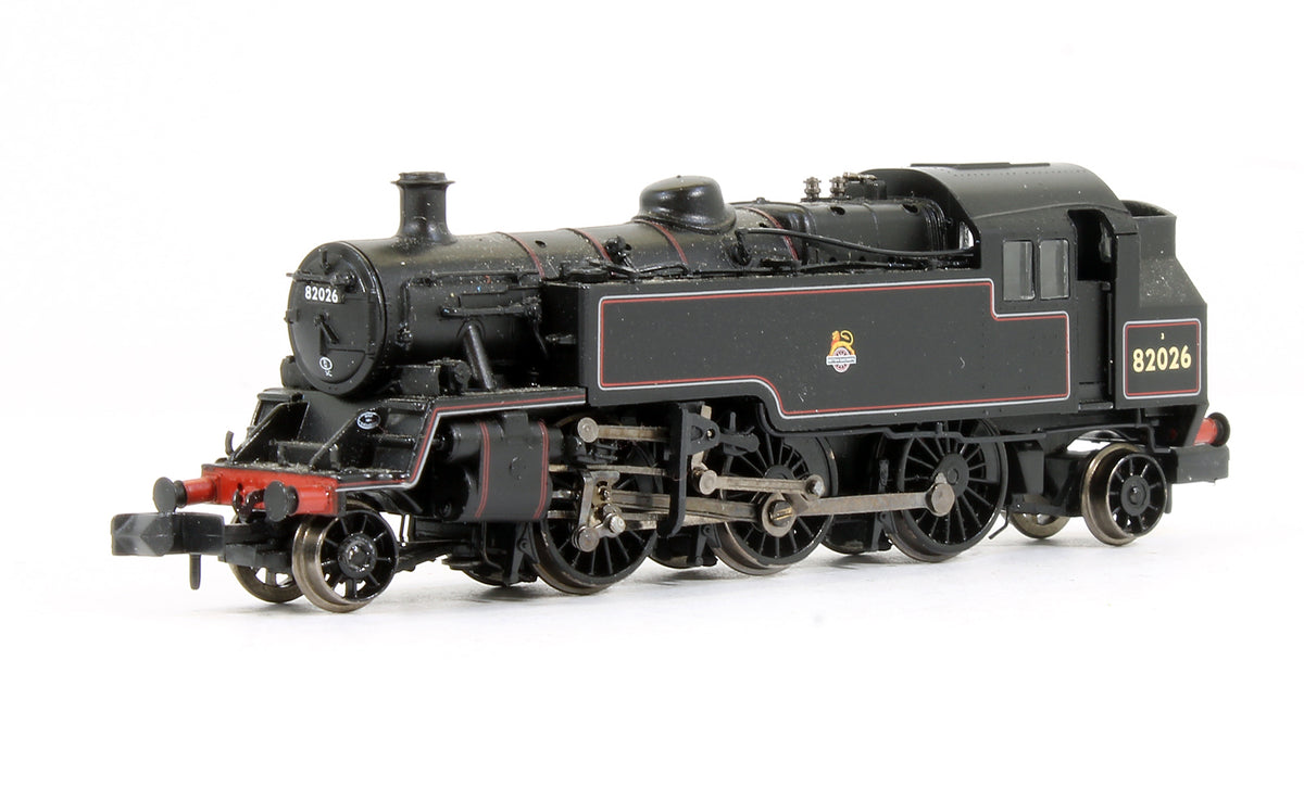 Pre-Owned Standard Class 3MT No.82026 BR Black Early Emblem Steam Locomotive - DCC Fitted