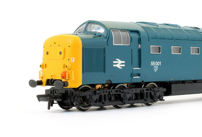 Pre-Owned Class 55 Deltic 55001 'ST. Paddy' BR Blue Diesel Locomotive (DCC Sound Fitted)