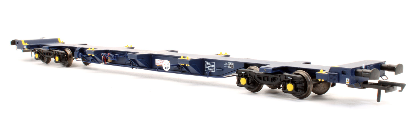 Pre-Owned FEA-S Intermodal Wagon GBRf Blue No.640689