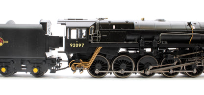 Pre-Owned Class 9F 2-10-0 92097 BR Black Late Crest (with Westinghouse Pumps) Steam Locomotive