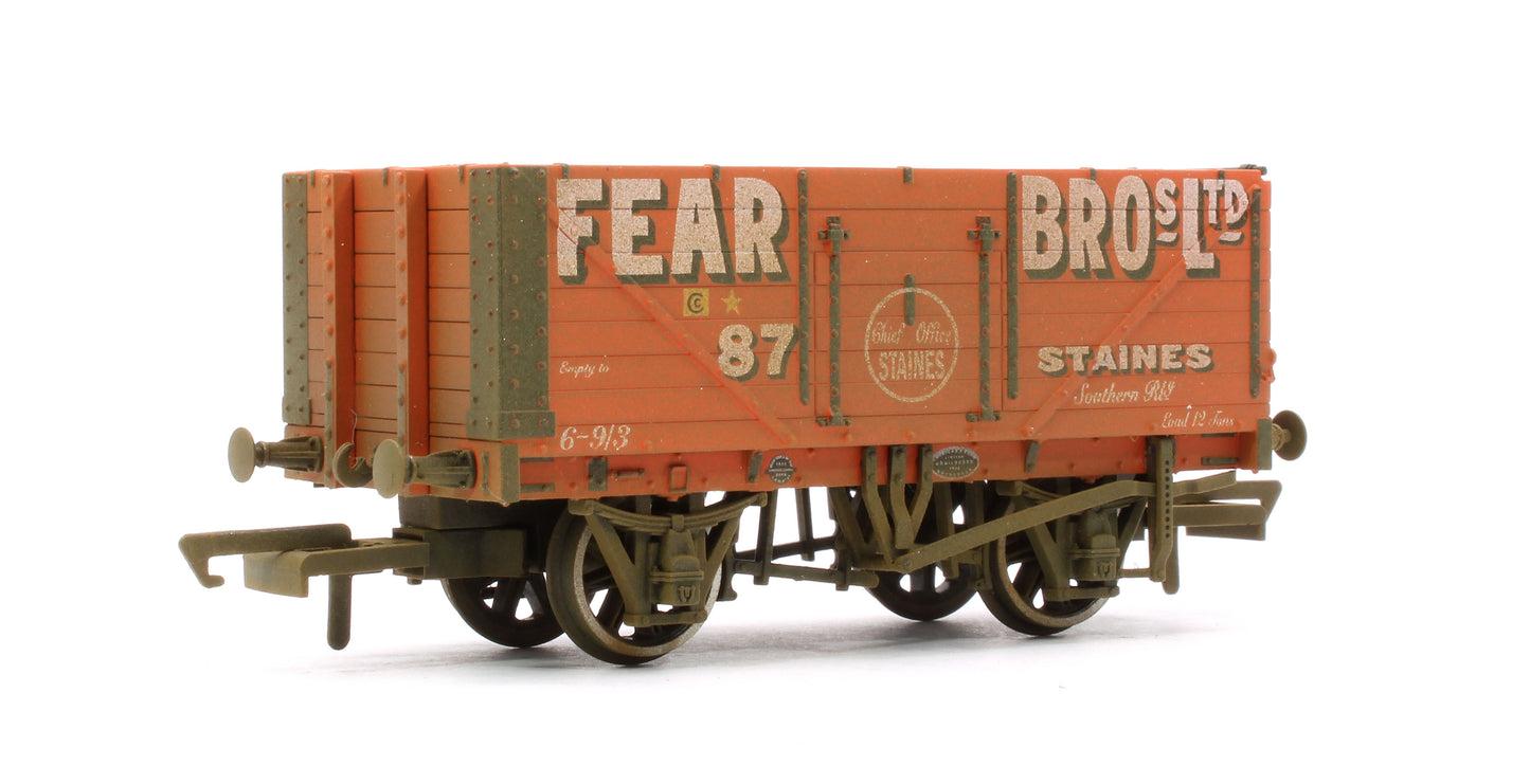 Pre-Owned OR76MW7029 7 Plank Mineral Wagon Set (3) - Weathered
