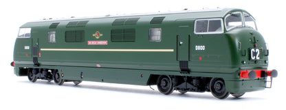 Class 42 'Warship' V1 BR Green 'Sir Brian Robertson' No.D800 Diesel Locomotive - DCC Sound