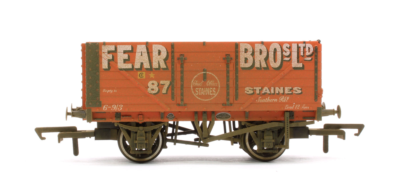 Pre-Owned OR76MW7029 7 Plank Mineral Wagon Set (3) - Weathered