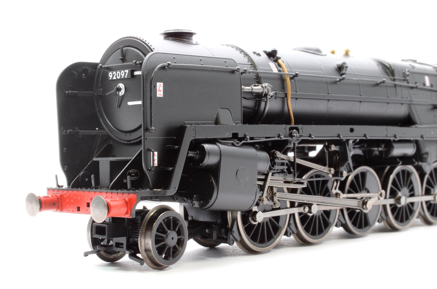 Pre-Owned Class 9F 2-10-0 92097 BR Black Late Crest (with Westinghouse Pumps) Steam Locomotive