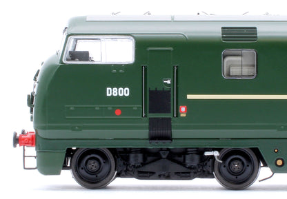 Class 42 'Warship' V1 BR Green 'Sir Brian Robertson' No.D800 Diesel Locomotive