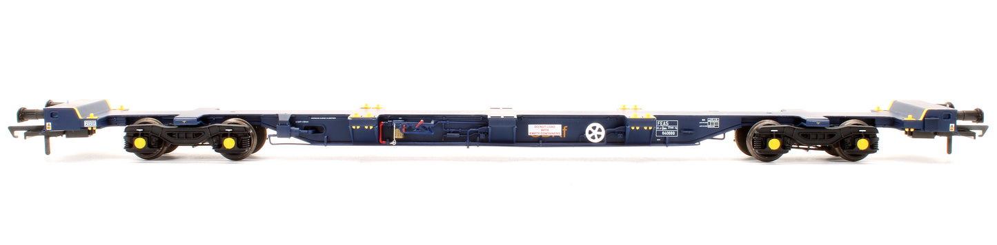 Pre-Owned FEA-S Intermodal Wagon GBRf Blue No.640689