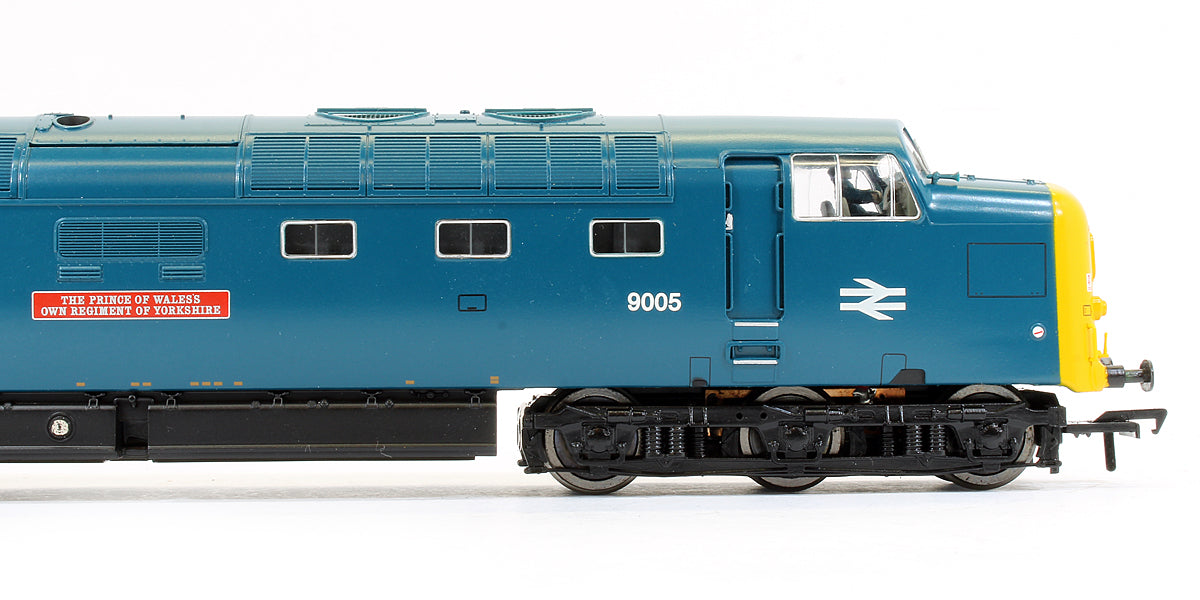 Pre-Owned Class 55 9005 'The Prince Of Wales's Own Regiment Of Yorkshire' BR Blue Diesel Locomotive (DCC Fitted)