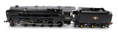 Pre-Owned Class 9F 2-10-0 92097 BR Black Late Crest (with Westinghouse Pumps) Steam Locomotive