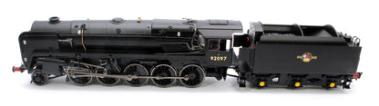 Class 9F 2-10-0 92097 BR Black Late Crest (with Westinghouse Pumps) Steam Locomotive
