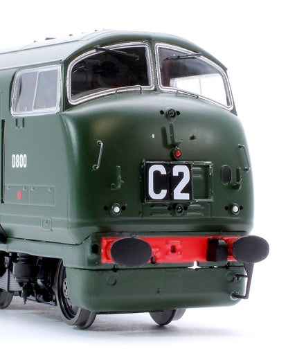 Class 42 'Warship' V1 BR Green 'Sir Brian Robertson' No.D800 Diesel Locomotive - DCC Sound
